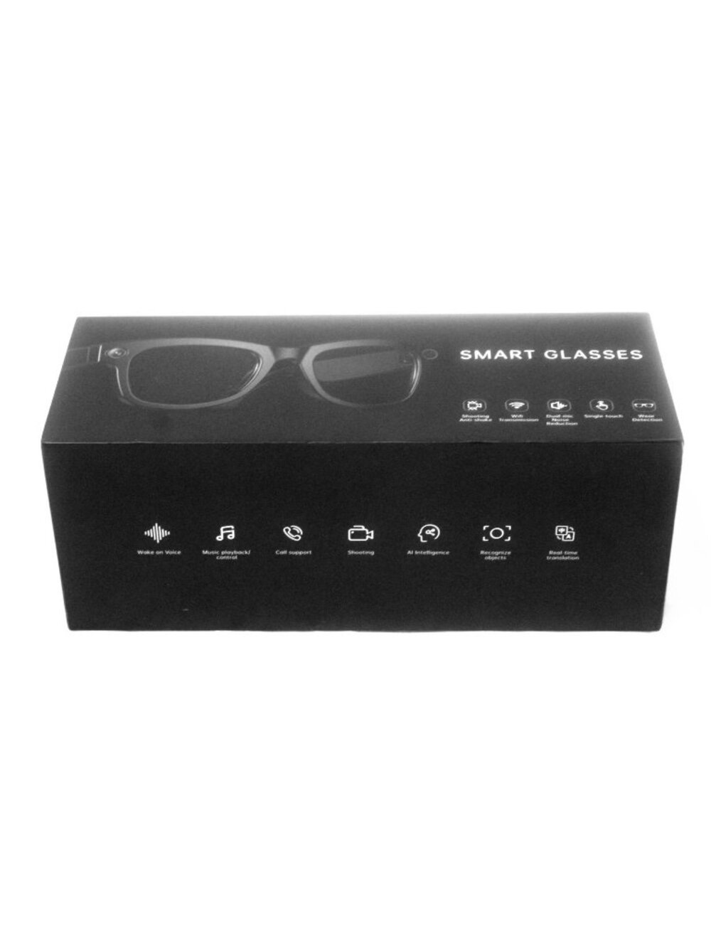 AI Smart Glasses Camera Bluetooth Open-Ear Audio Video Recording Sunglasses New